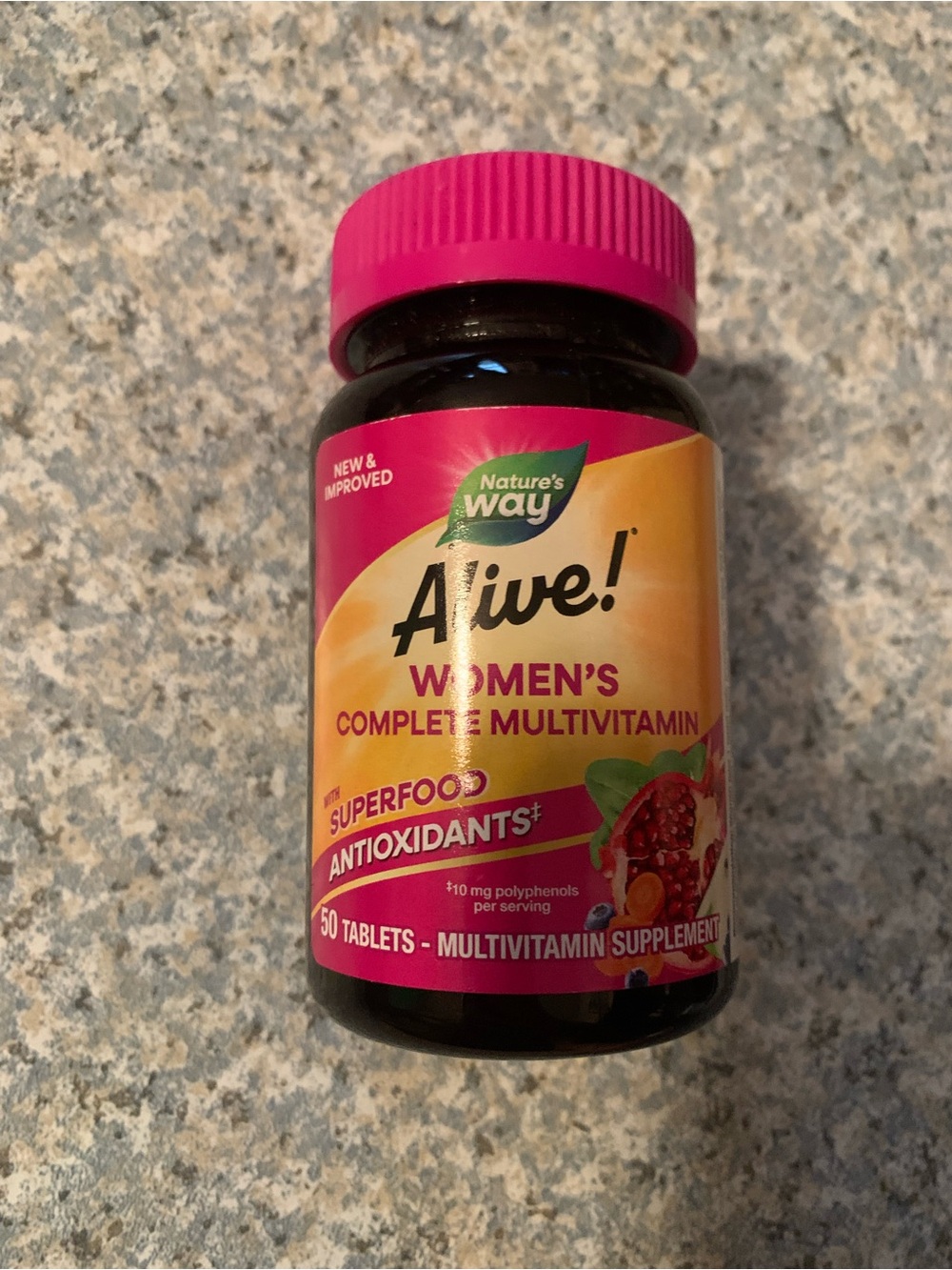 nature's way alive women's complete multivitamin superfood antioxidants 50 Tabs